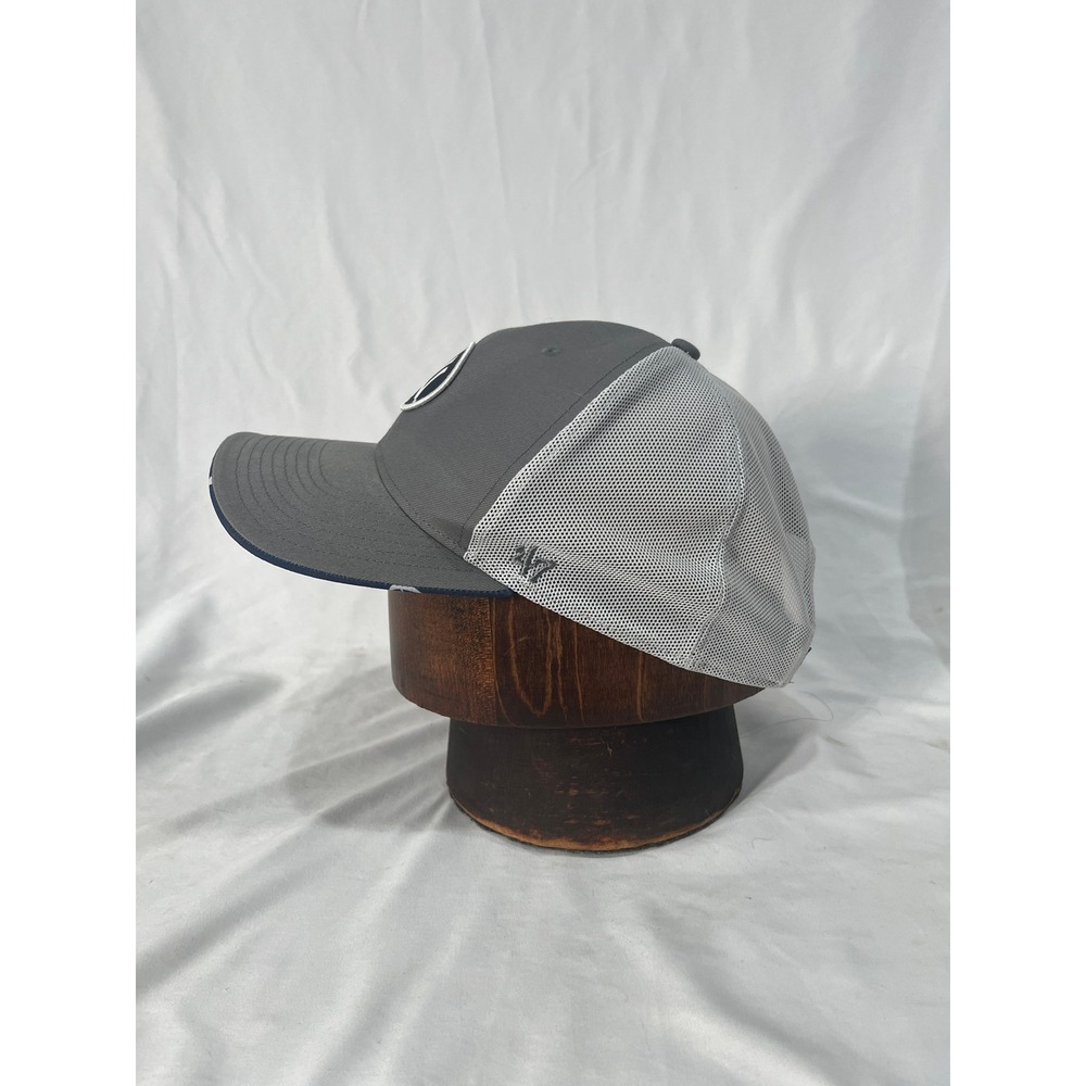 47 Brand New York Yankees Floral Under MLB Gray Mesh Trucker Hat Baseball Cap - Picture 3 of 12